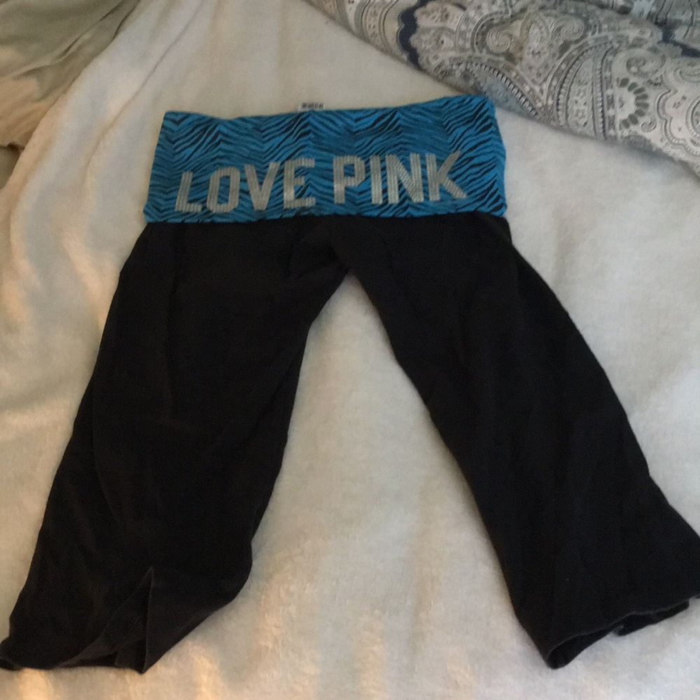 Pink capris